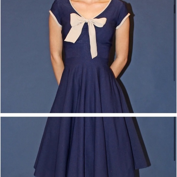 Stop Staring! Awesome Belinda Swing Dress,Navy, Sold-Out On-Line/Compare! Size S - Picture 7 of 13